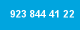 923 844 41 22 923 844 41 22